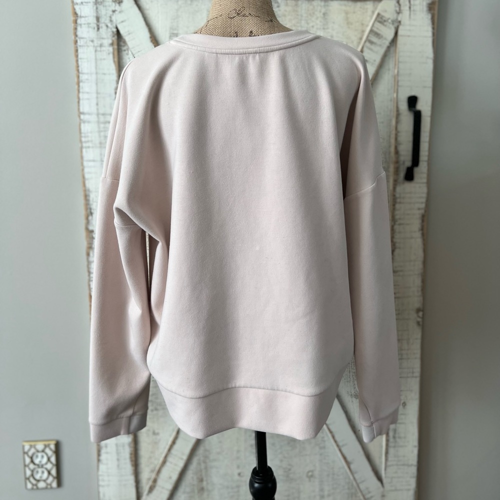 Athleta Women's Pink Sweatshirt - Picture 3 of 6